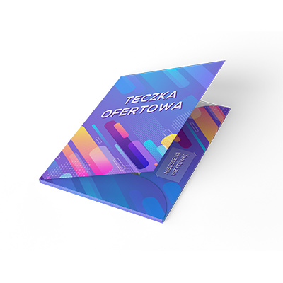 Teczki ofertowe z nadrukiem